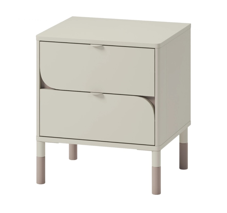HARMONY BEDSIDE TABLE WITH DRAWERS